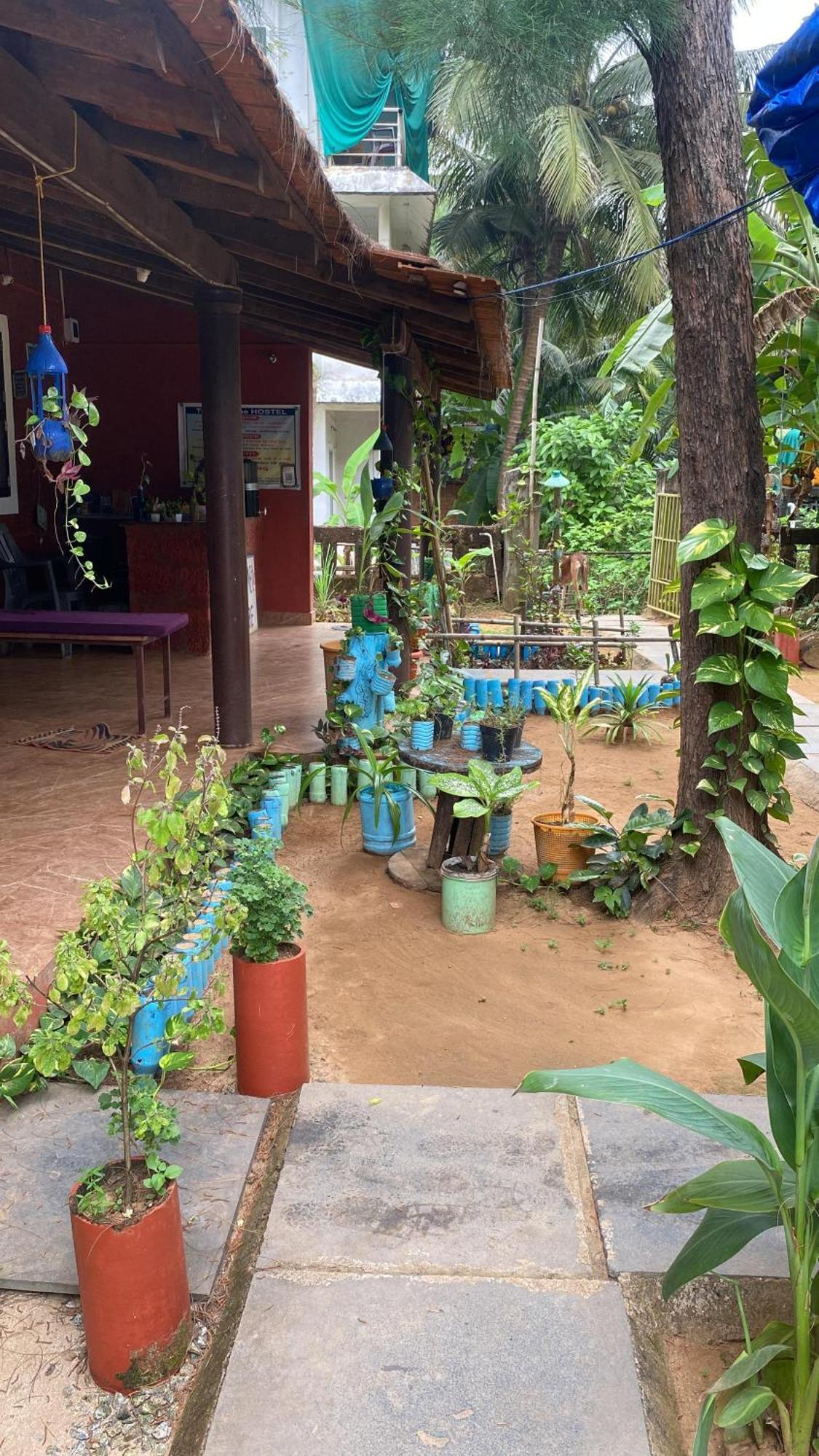 Tusker Tribe Hostel Гокарна Экстерьер фото